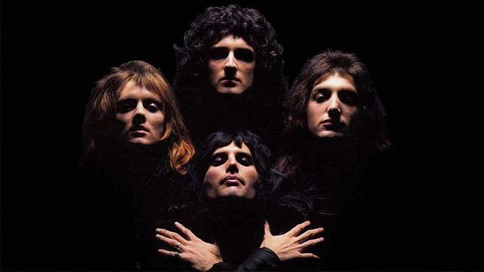 Queen in de videoclip van ‘Bohemian Rhapsody’