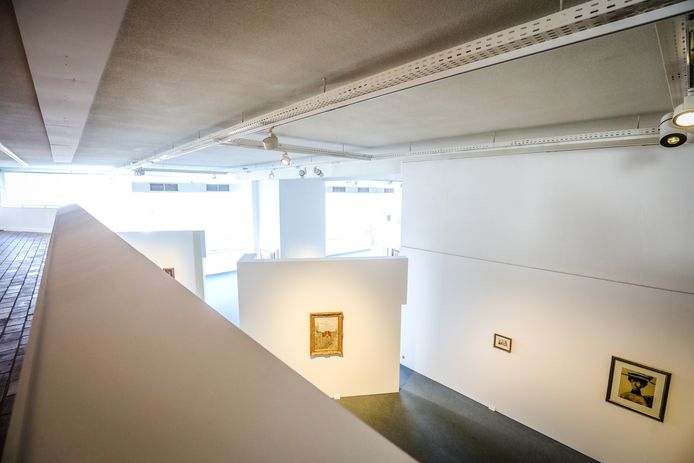 De ruimte werd opnieuw open gemaakt, waardoor het museum een pak overzichtelijker is.