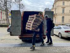 Zolang het rustig is, helpen de burgers van Lviv hun landgenoten