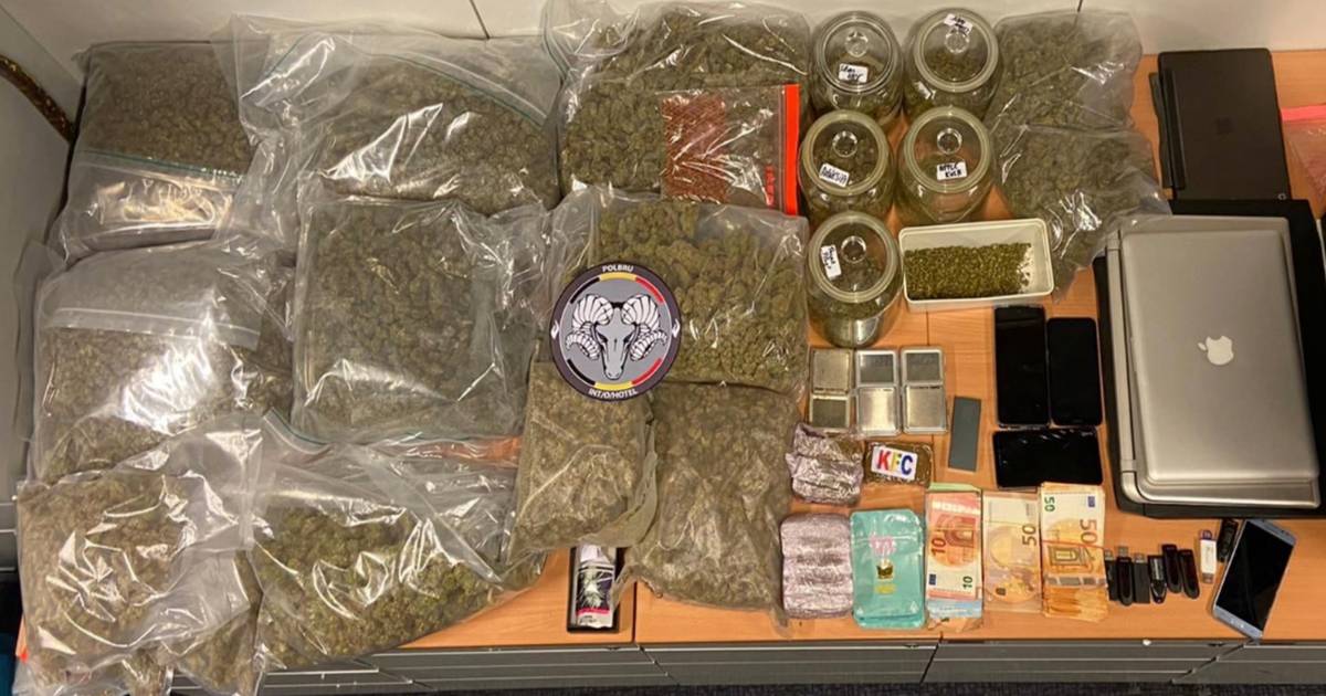 droog Bakkerij Kaap Drugsdealer op proeftijd opgepakt: meer dan 100.000 euro, een honkbalknuppel  met prikkeldraad en bijna 10 kg cannabis | Brussel | hln.be