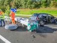 Oekraïens gezin krijgt ongeluk op A2 bij Nieuwegein
