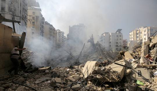 Israël valt opnieuw buitenwijk van Beiroet aan • Iran beschuldigt VS van medeplichtigheid aan dood van Hezbollah-leider Nasrallah