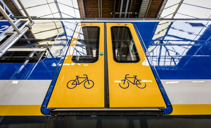 De nieuwe Sprinter van de Nederlandse Spoorwegen.