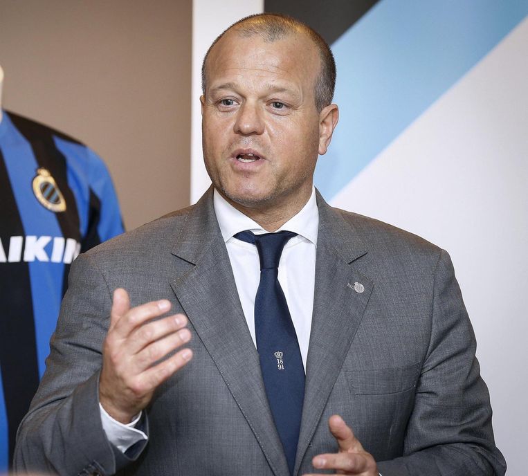 Club-voorzitter Bart Verhaeghe. Beeld rv