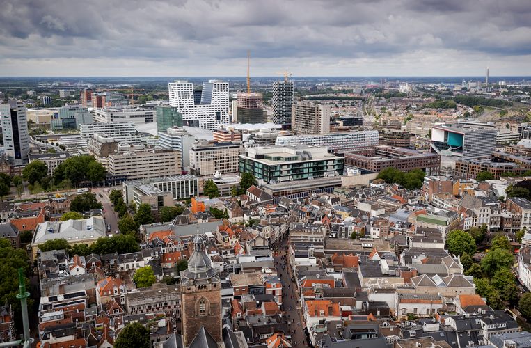 Uitzicht over Utrecht.  Beeld ANP /  ANP