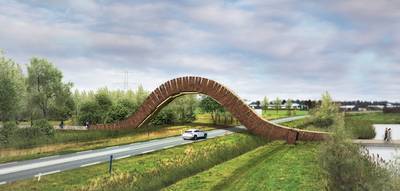 Waarom kost de nieuwe wandelbrug over de Oudenbossche Koepelbaan 9 ton en nog vijf vragen
