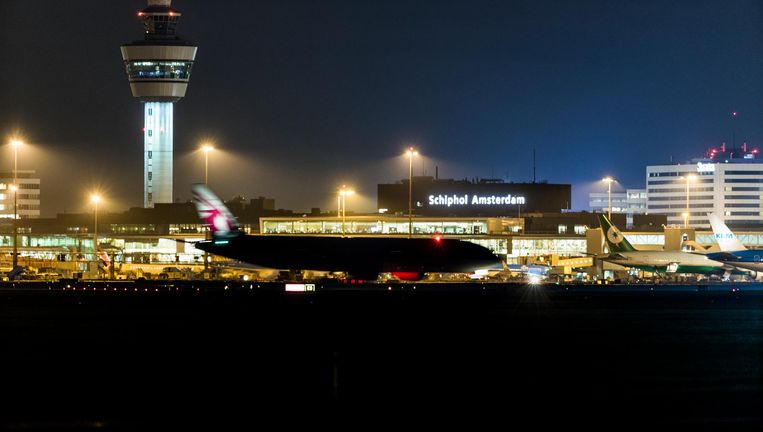 Schiphol. Beeld Freek van den Bergh