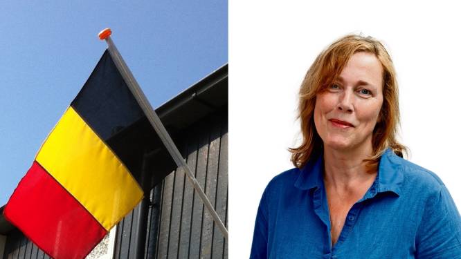Belgisch vlaggen: ‘Vanaf de andere kant hangt ie goed’