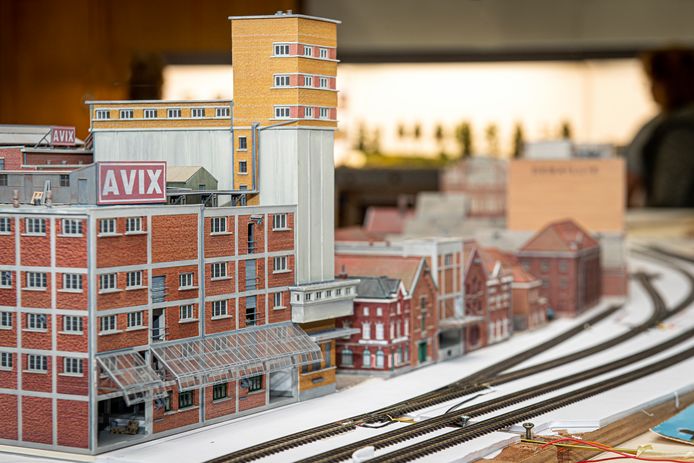 De maquette van de Kop van de Vaart.