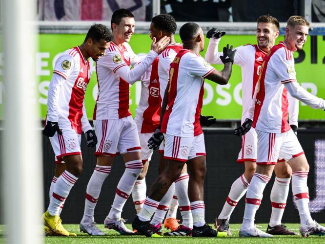 Ajax lacht weer na ruime winst op Cambuur in tweede duel onder John Heitinga: ‘Meer dan prima’