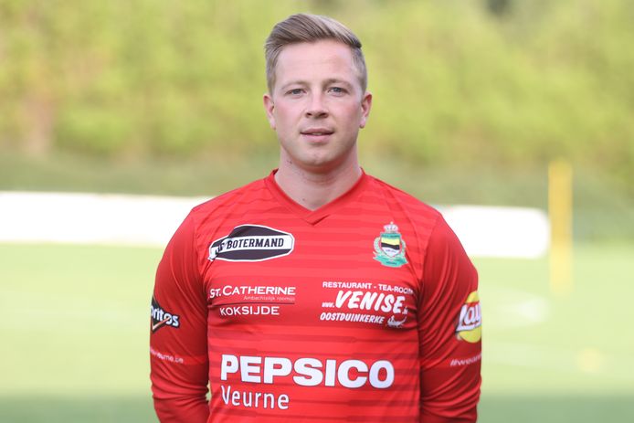 Veurne-goalie Bradley Geryl hield dit seizoen al vijf keer de nul.