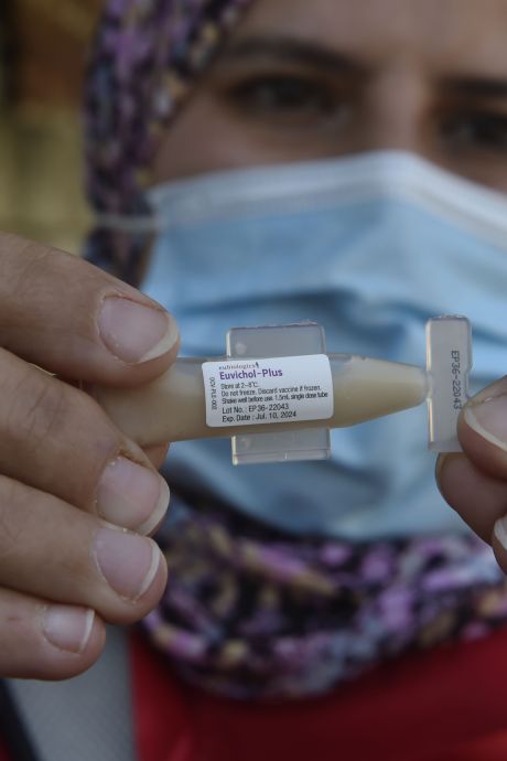 Le nombre de cas de choléra augmente, mais l’approvisionnement de vaccins est épuisé