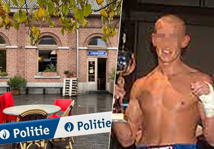 Kurt W. steekt zijn beide ouders neer in Literair Café Station in Berlaar.