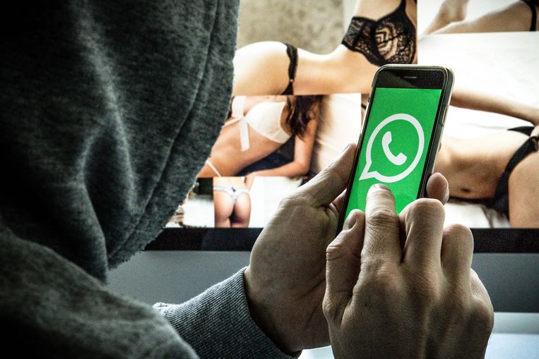 Een derde van de slachtoffers van seksuele uitbuiting kent de dader vooraf niet. In bijna 80 procent van die gevallen leren zij elkaar online kennen. Beeld ANP XTRA