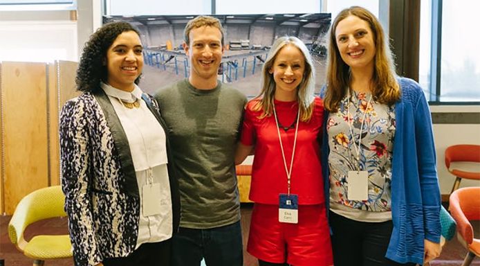 Zelfs Mark Zuckerberg is fan van GirlCrew.