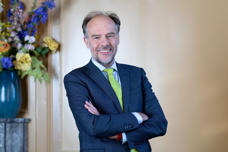Carel Stolker, rector magnificus van Universiteit Leiden. Beeld Monique Shaw