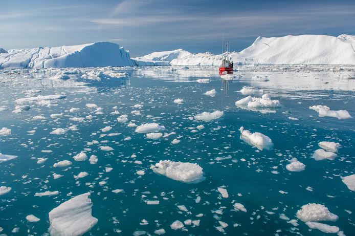 L'AMOC serait ralentie en raison de la fonte de la calotte glaciaire du Groenland