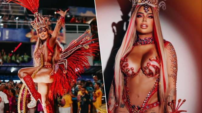 La soeur de Neymar fait sensation au carnaval de Rio