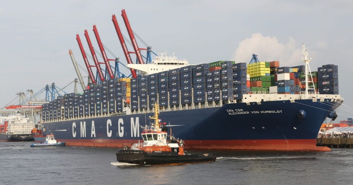 Grootste containerschip ter wereld in Zeebrugge Economie Geld HLN