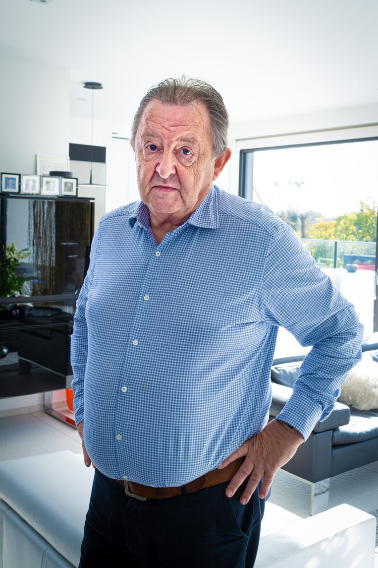 Luc Pollet: 'Mensen met darmkanker sluiten zich thuis op uit schaamte. Zodra je voelt dat je naar het toilet moet, heb je nog zes seconden om naar de pot te spurten.' Beeld Wim Van Cappellen