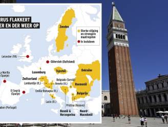 IN KAART. Op deze plekken in Europa flakkert het coronavirus weer op