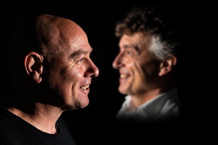 Remco Regterschot (links) en Robert Heukels.