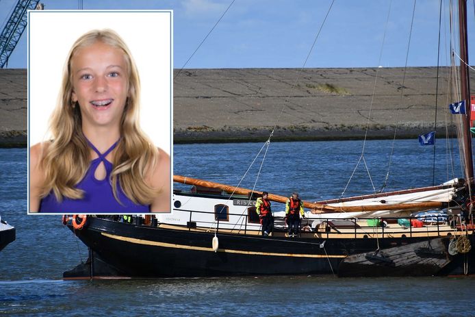 Het schip waar Tara is omgekomen door het afbreken van een mast. Inzet: de 12-jarige Tara.