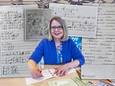 Handschriftdocente Sabrine van Everdingen maakt zich zorgen over de teloorgang van het handschriftonderwijs op basisscholen.