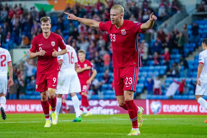 Wk Kwalificaties Haaland En Thorstvedt Klaren De Klus Voor Noorwegen Tegen Gibraltar Frankrijk Weet Weer Wat Winnen Is Buitenlands Voetbal Hln Be