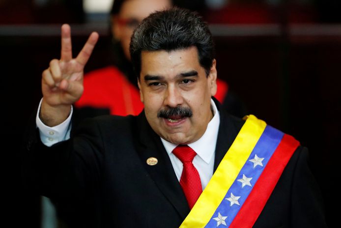 De Venezolaanse president Nicolás Maduro
