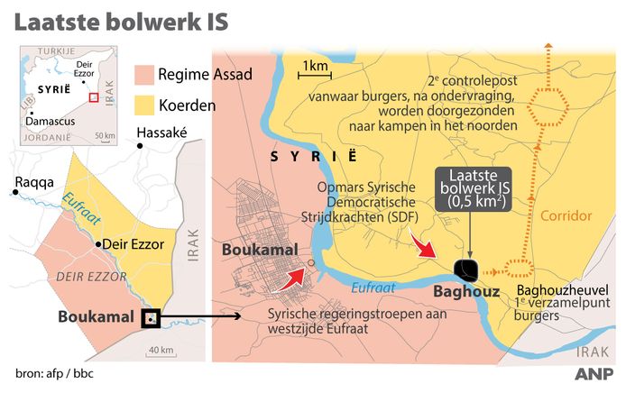 Slag om laatste bolwerk IS in Syrië.