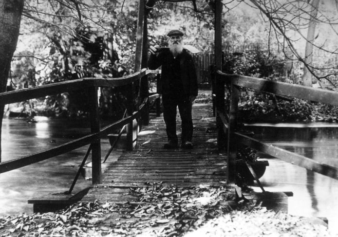Suisse van de Steen (Steentje) op de brug bij Stapelen in Boxtel.