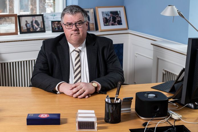 Burgemeester Hubert Bruls.