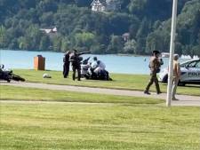 Attaque au couteau à Annecy: les images de l’interpellation de l’assaillant 