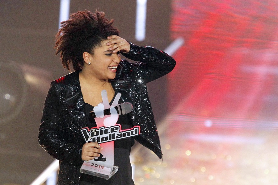 'Slechts' 2,6 miljoen mensen zagen Julia The Voice winnen Foto AD.nl