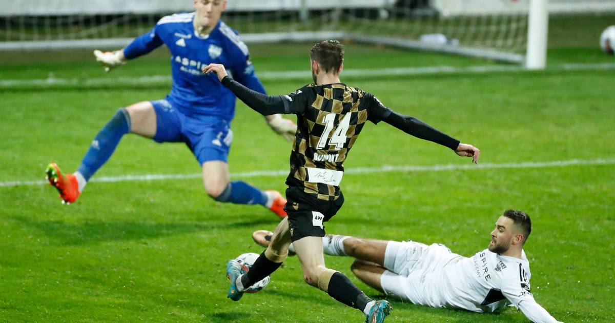 Olivier Dumont (STVV): „Gegen Club Brügge zeigen, dass wir bei Stayen auch Spiele auf hohem Niveau gewinnen können“ |  Fußball Jupiler Pro League