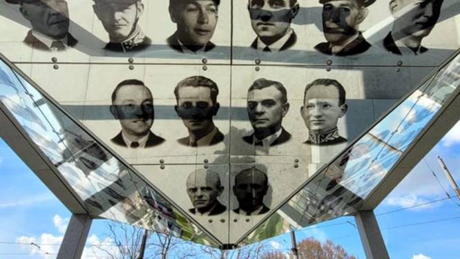 District Deurne herstelt spiegelbreuk vredesmonument op Wim Saerensplein