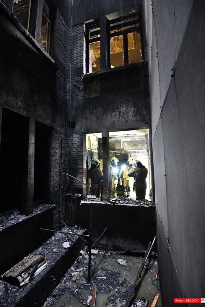L'incendie s’est propagé via un vide technique