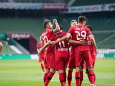 Bayer Leverkusen met machtsvertoon langs noodlijdend Werder Bremen