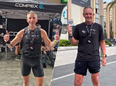 WK Hyrox was overleven voor Bram (42) en Rob (57): ‘Maar het was ook echt supergaaf’