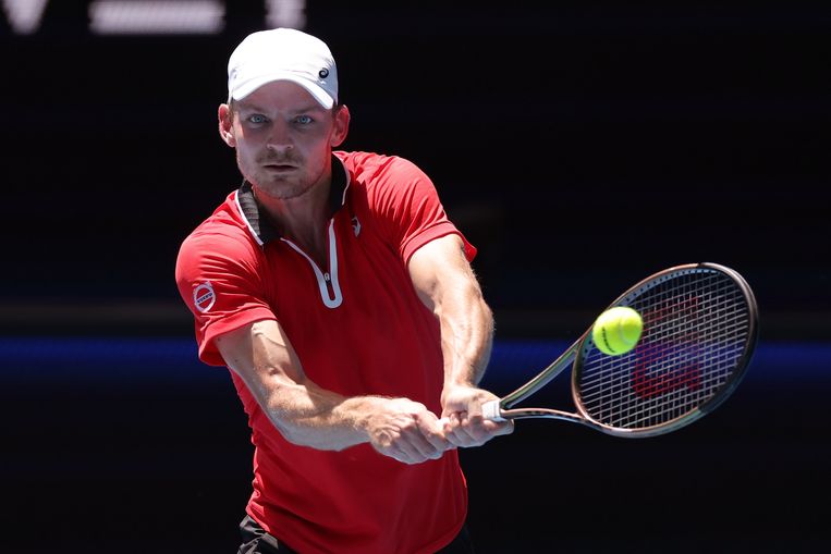 David Goffin. Beeld ANP / EPA