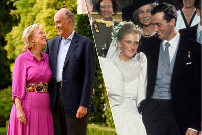 From their ‘I do’ to the births of their five children: Princess Astrid and Lorenz’s 40th wedding anniversary in pictures