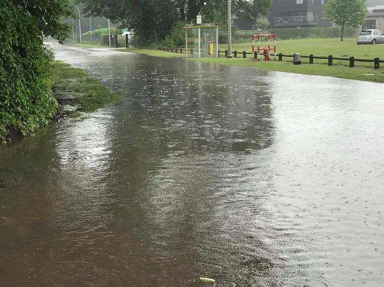 De Vaartstraat in Hulshout. Beeld RV Facebook