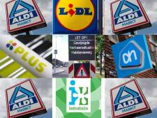 Waar moet het toch heen met AL DI(e) supermarkten? Eeuwig verkeersinfarct dreigt bij Halsteren