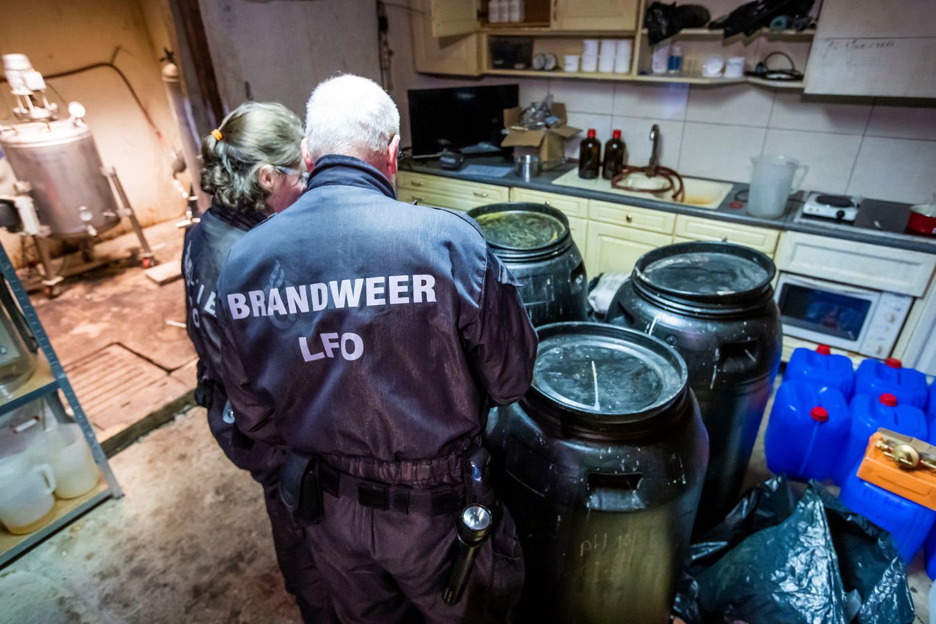 Opruimen drugslab niet de drugscrimineel maar