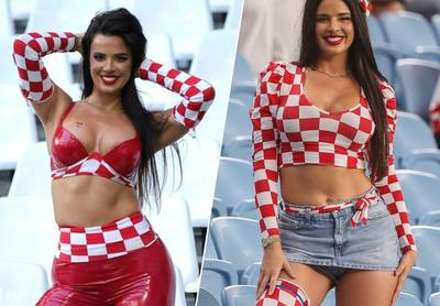 Ivana Knoll, de ‘meest sexy fan van het WK’ die zelfs van voetballers berichten zou krijgen: “Nog niet één opmerking over mijn kledij gehoord”
