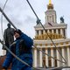 Stalins hamers en sikkels fonkelen weer boven Moskou