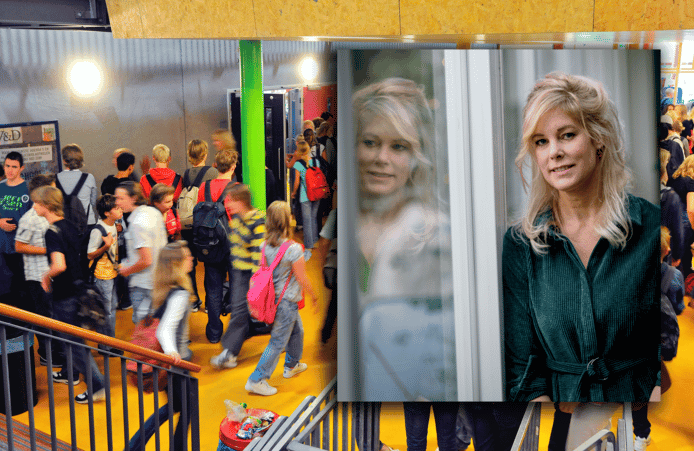 Kirsten Hofman (rechts) ziet als docente in de mediapsychologie een verandering in het onderwijs.