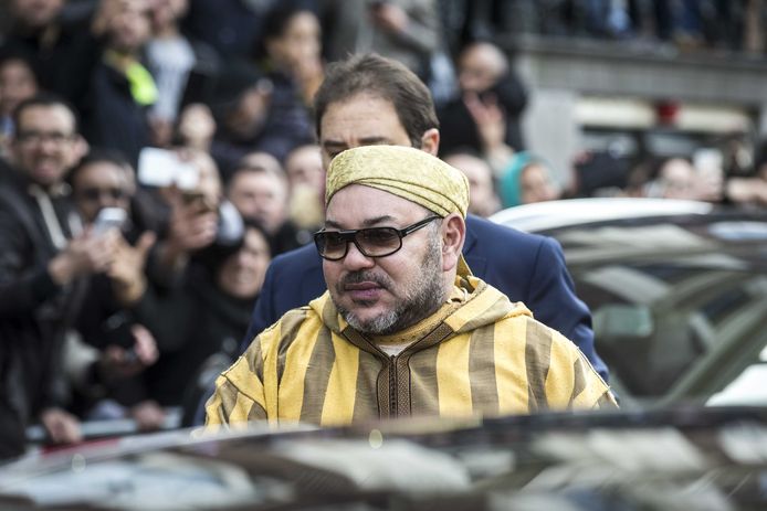 Koning Mohammed VI van Marokko bij een meerdaags bezoek aan Nederland in 2016.