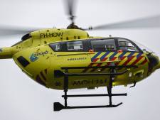 Traumahelikopter landt bij gevangenis Norgerhaven voor onwel geraakte gevangene 